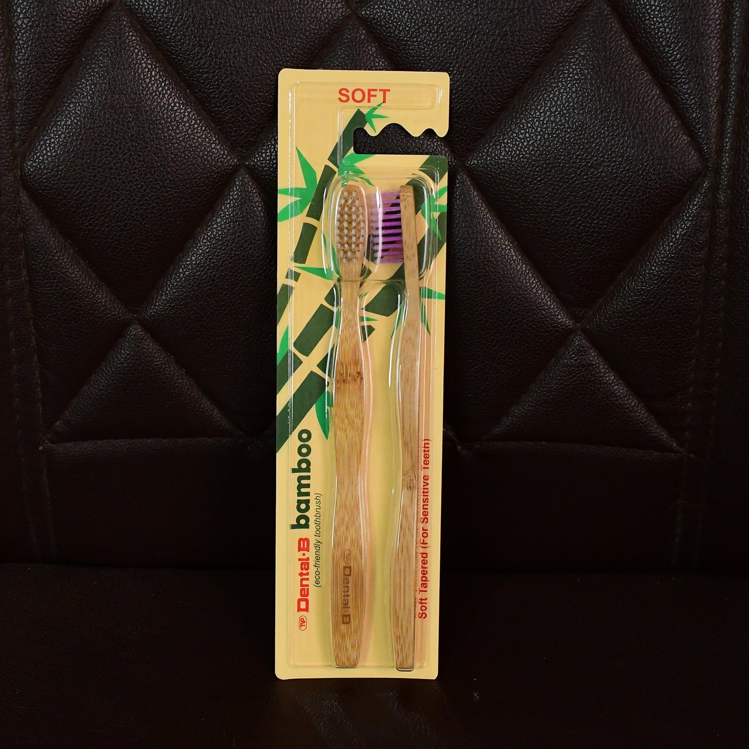 Eco-Friendly Natural Bamboo Toothbrush with Medium Bristles (2 Pc) Eco-Friendly Natural Bamboo Toothbrush with Medium Bristles (2 Pc)